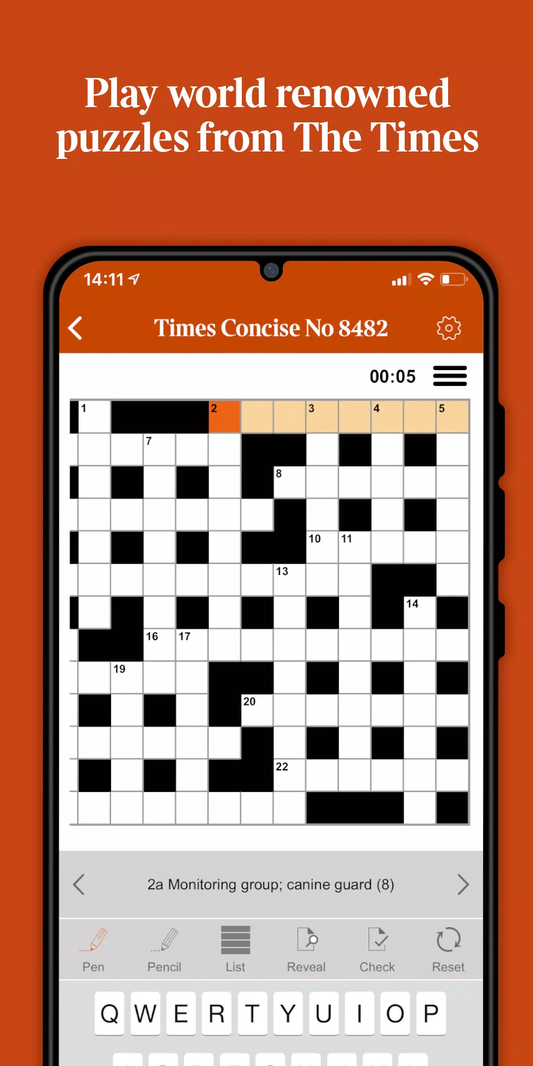 Times of London Puzzles Screenshot 1 