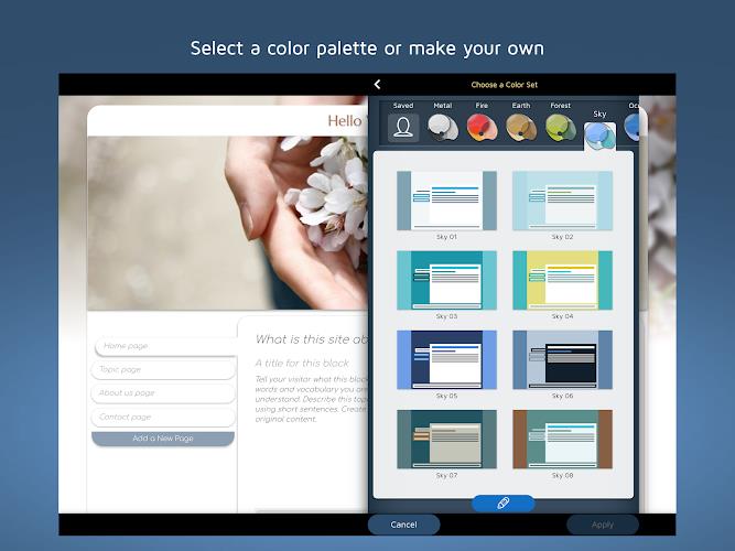 Website Builder for Android Screenshot 12 