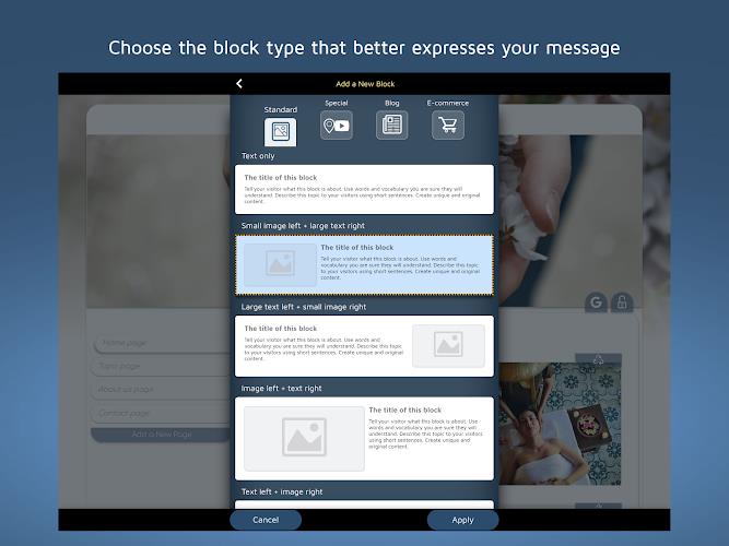 Website Builder for Android Screenshot 15 