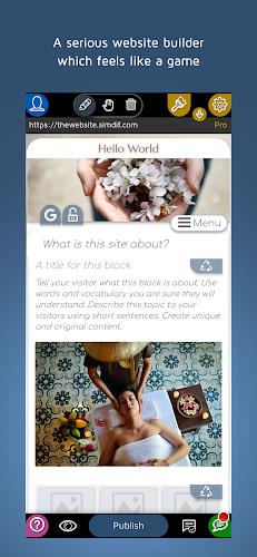 Website Builder for Android Screenshot 2 
