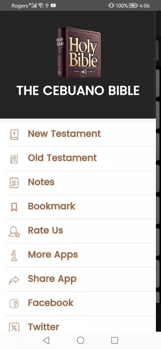 Cebuano Bible Screenshot 1