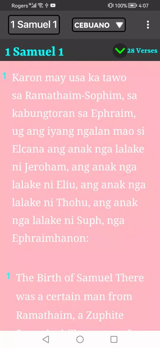 Cebuano Bible Screenshot 7