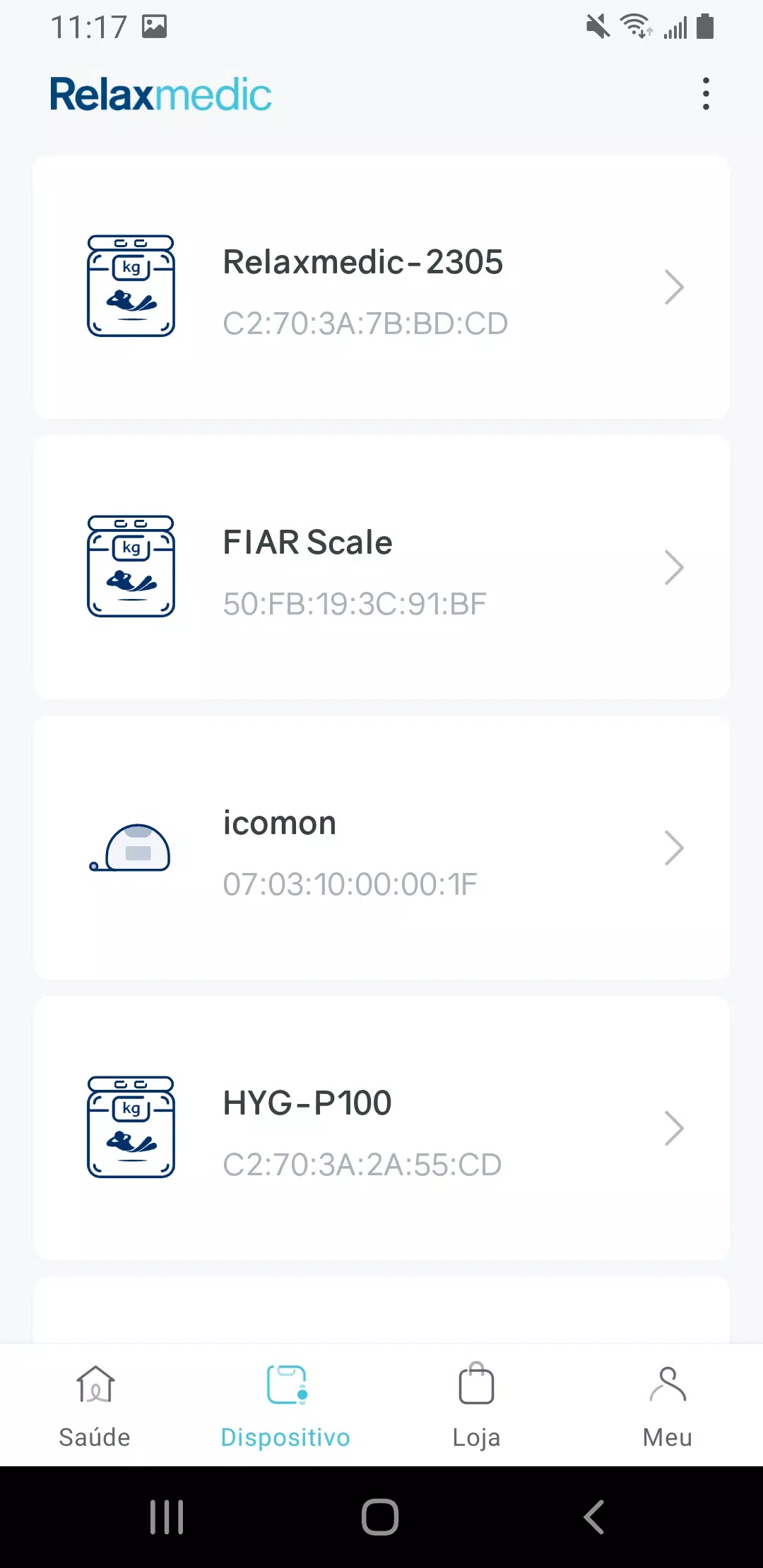RelaxFit Screenshot 2