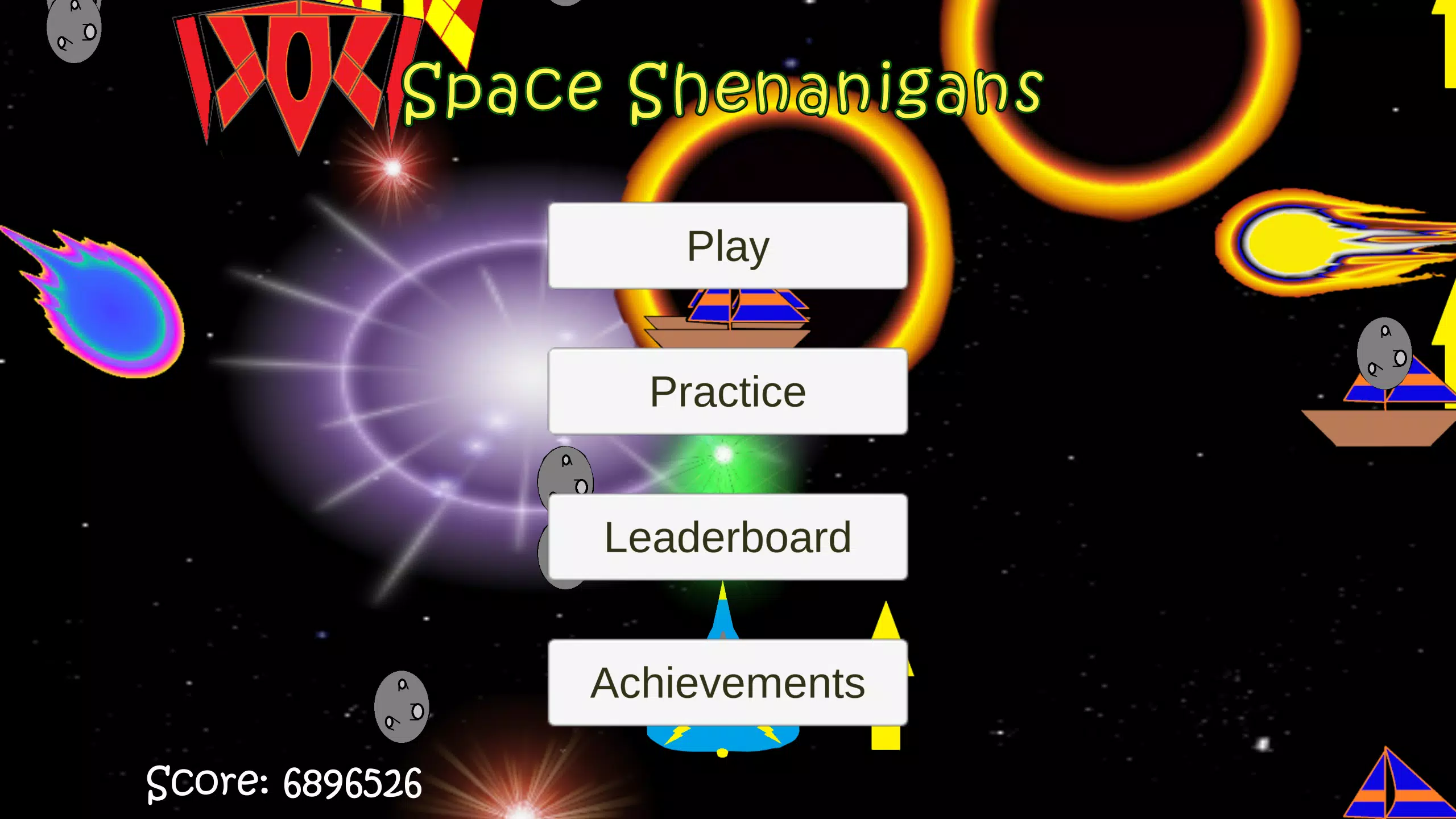 Space Shenanigans Screenshot 1
