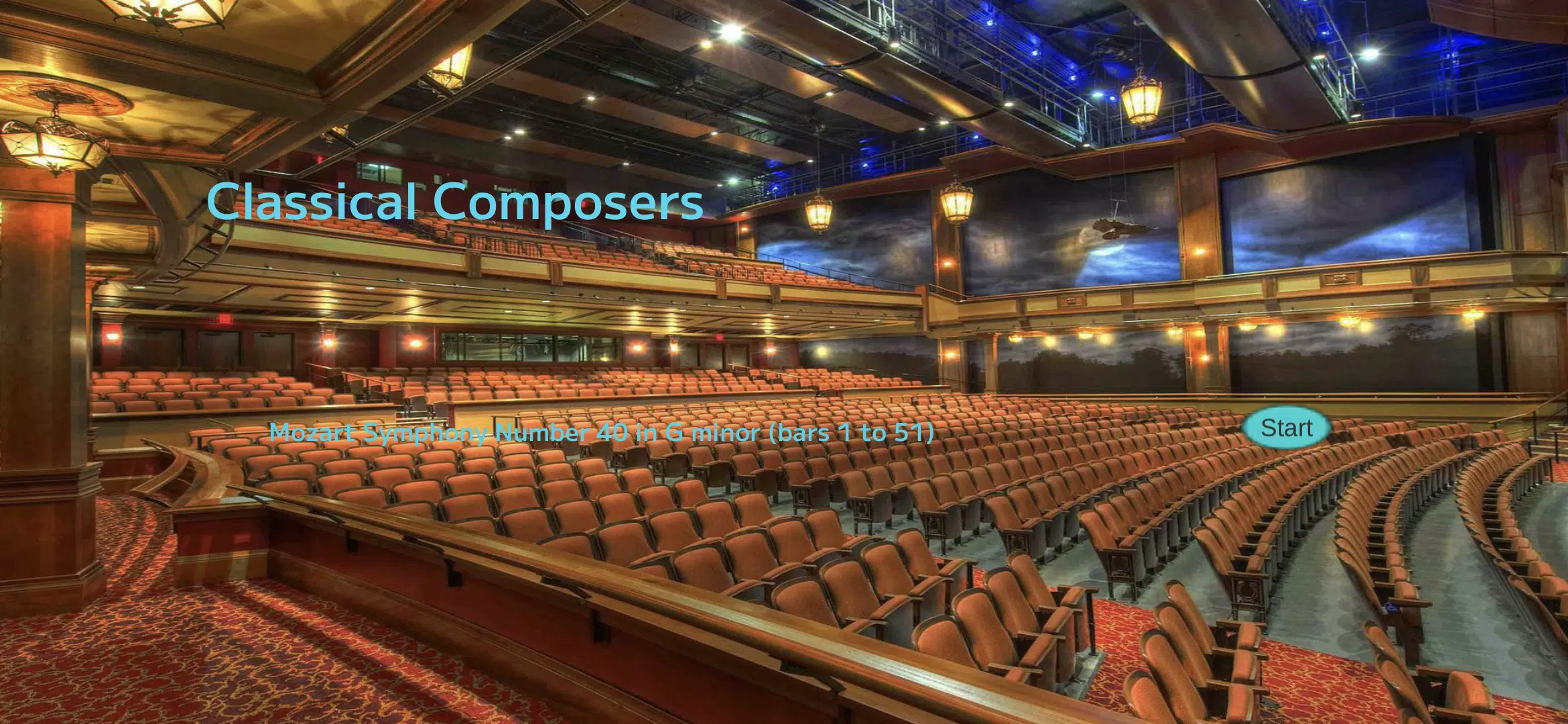 music game Classical Composers Screenshot 1 