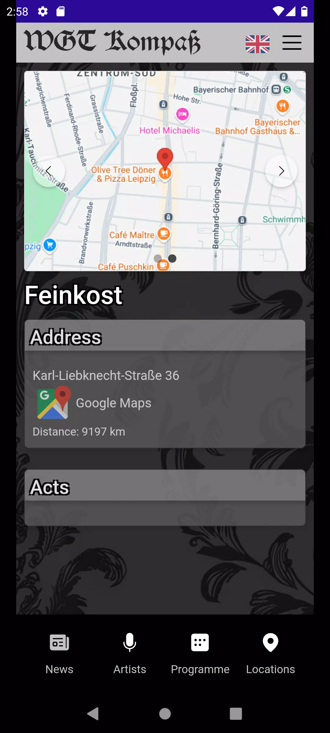WGT Kompaß Screenshot 1 