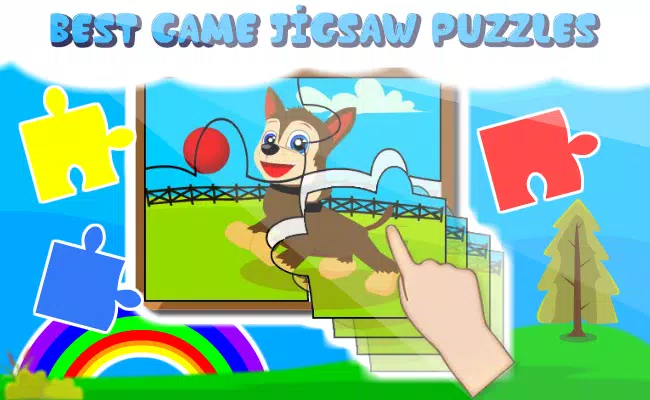 Kids Jigsaw Puzzle Paw Animals Screenshot 5