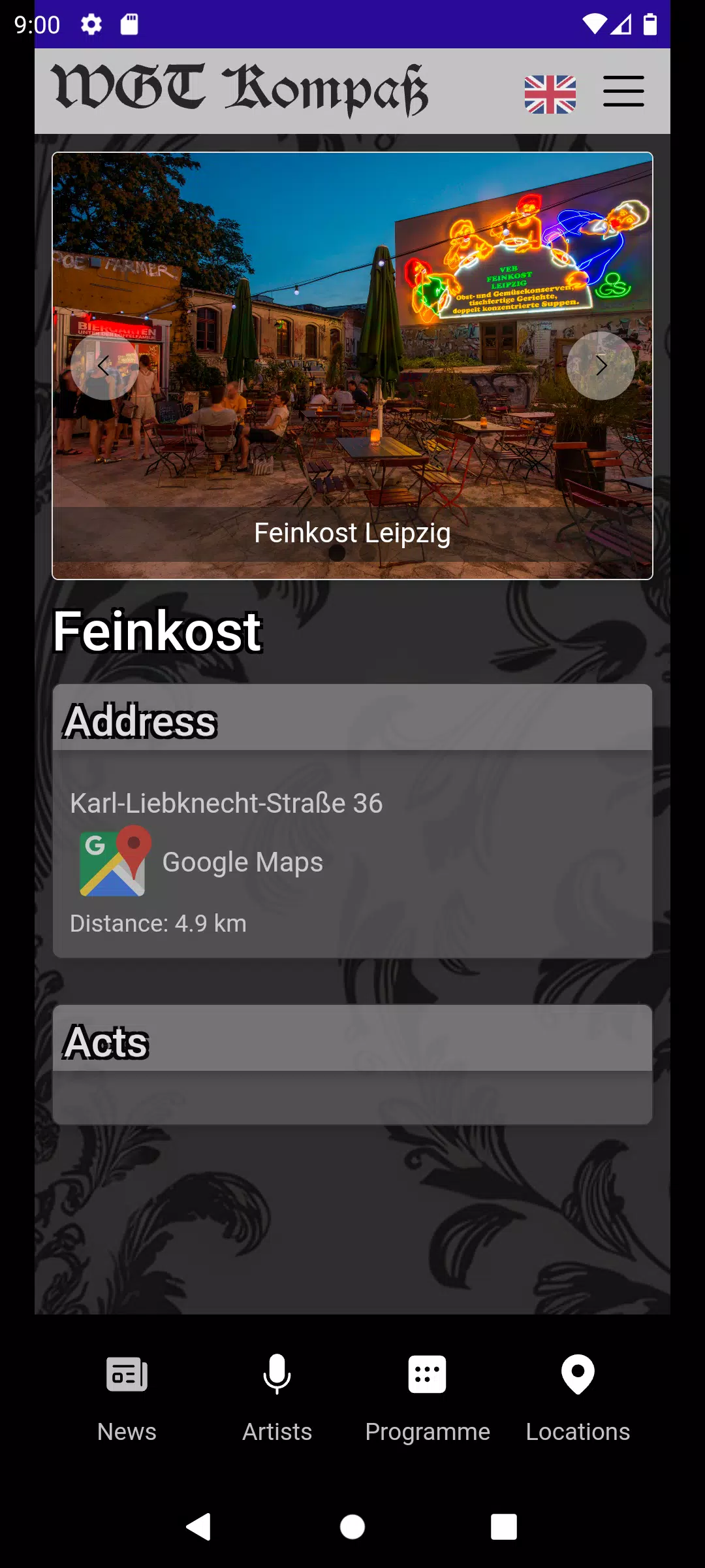 WGT Kompaß Screenshot 8 