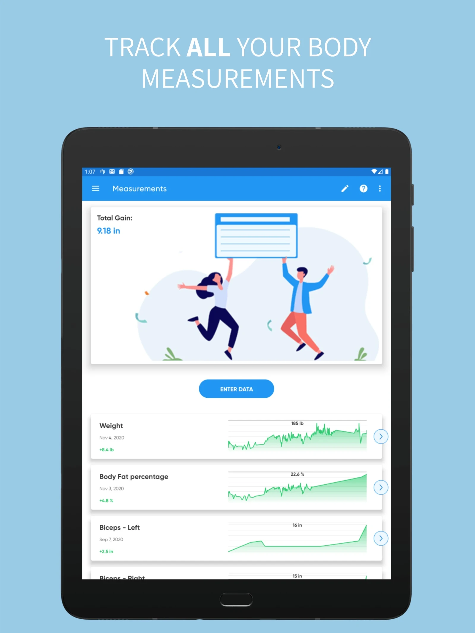 Body Measurement & BMI Tracker Screenshot 13