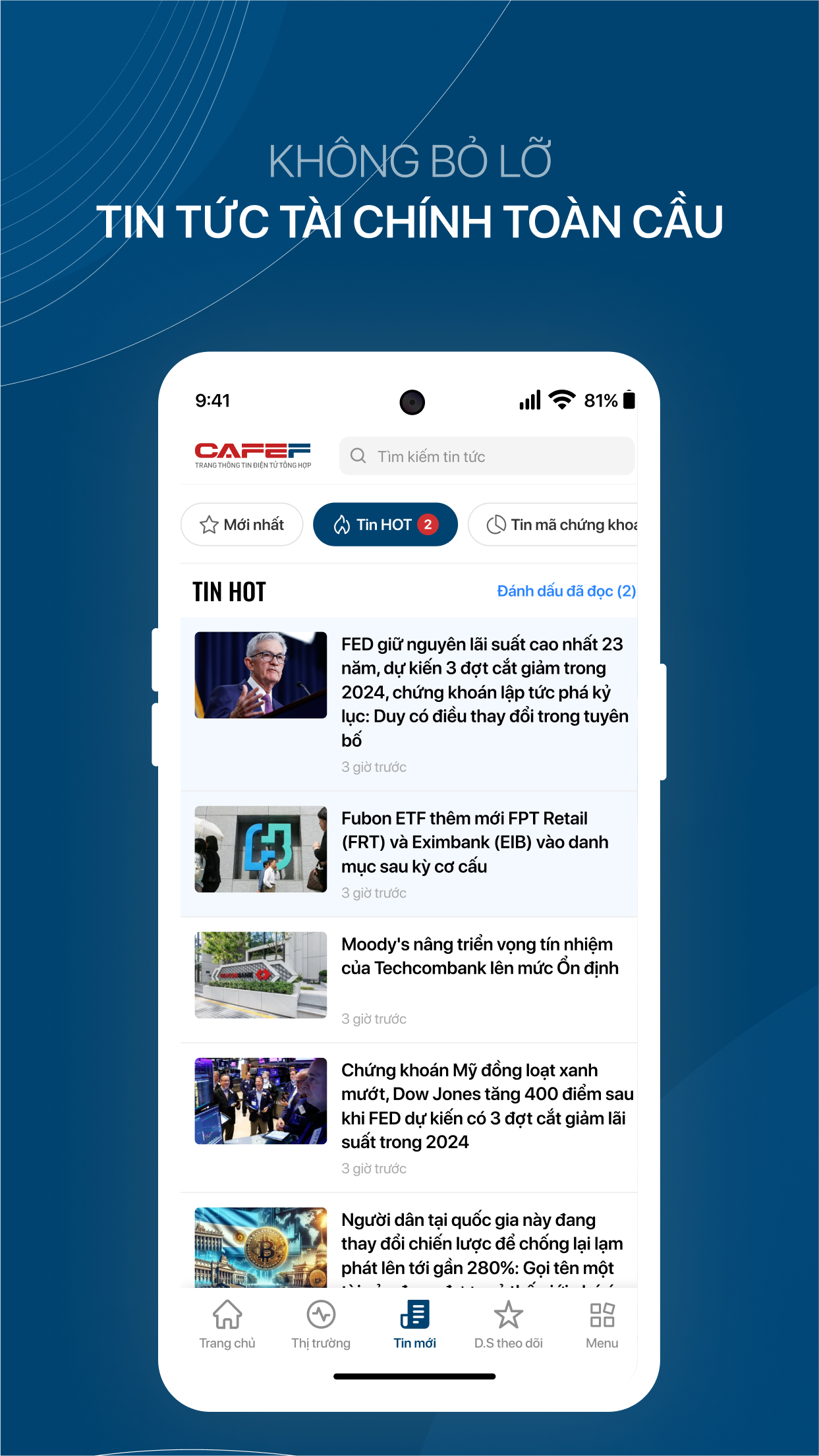 CafeF Screenshot 4