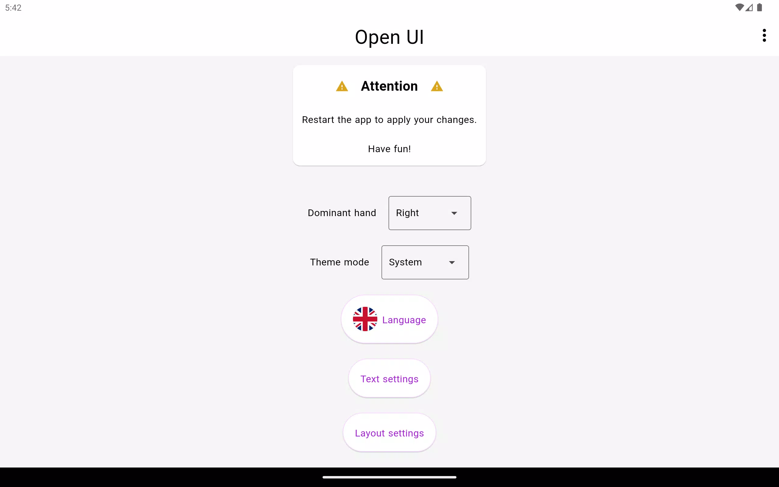 Open UI Screenshot 8