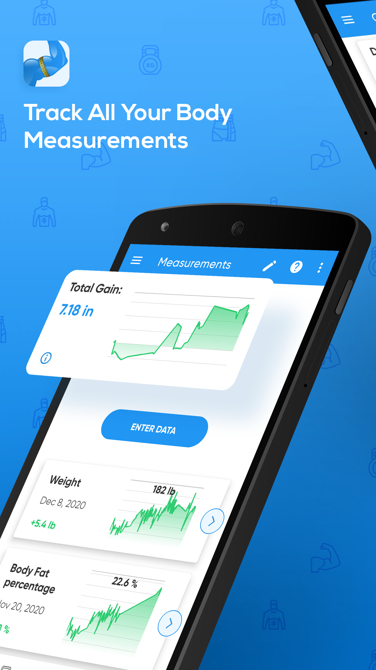Body Measurement & BMI Tracker Screenshot 1
