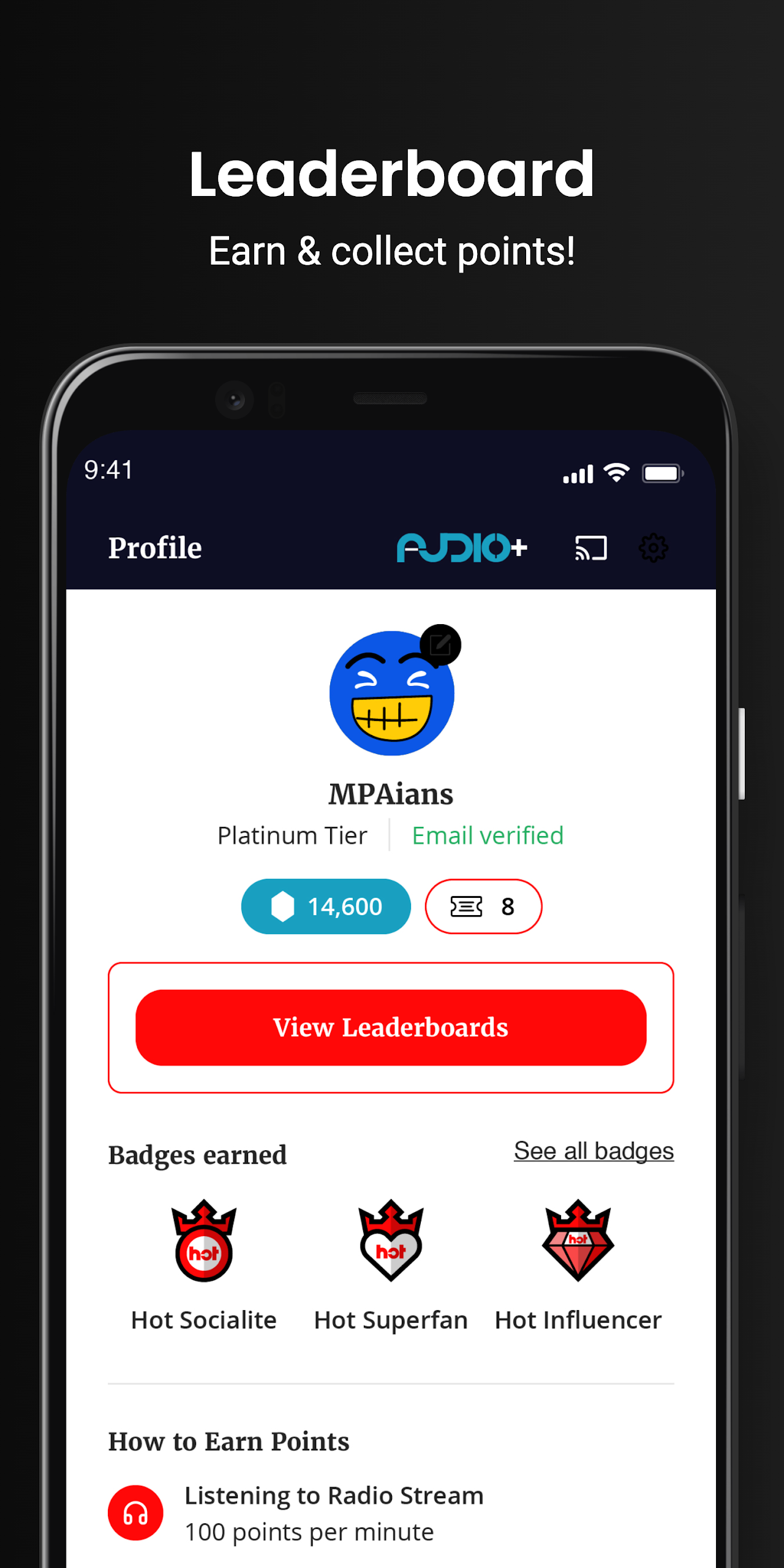 Audio+ Screenshot 3