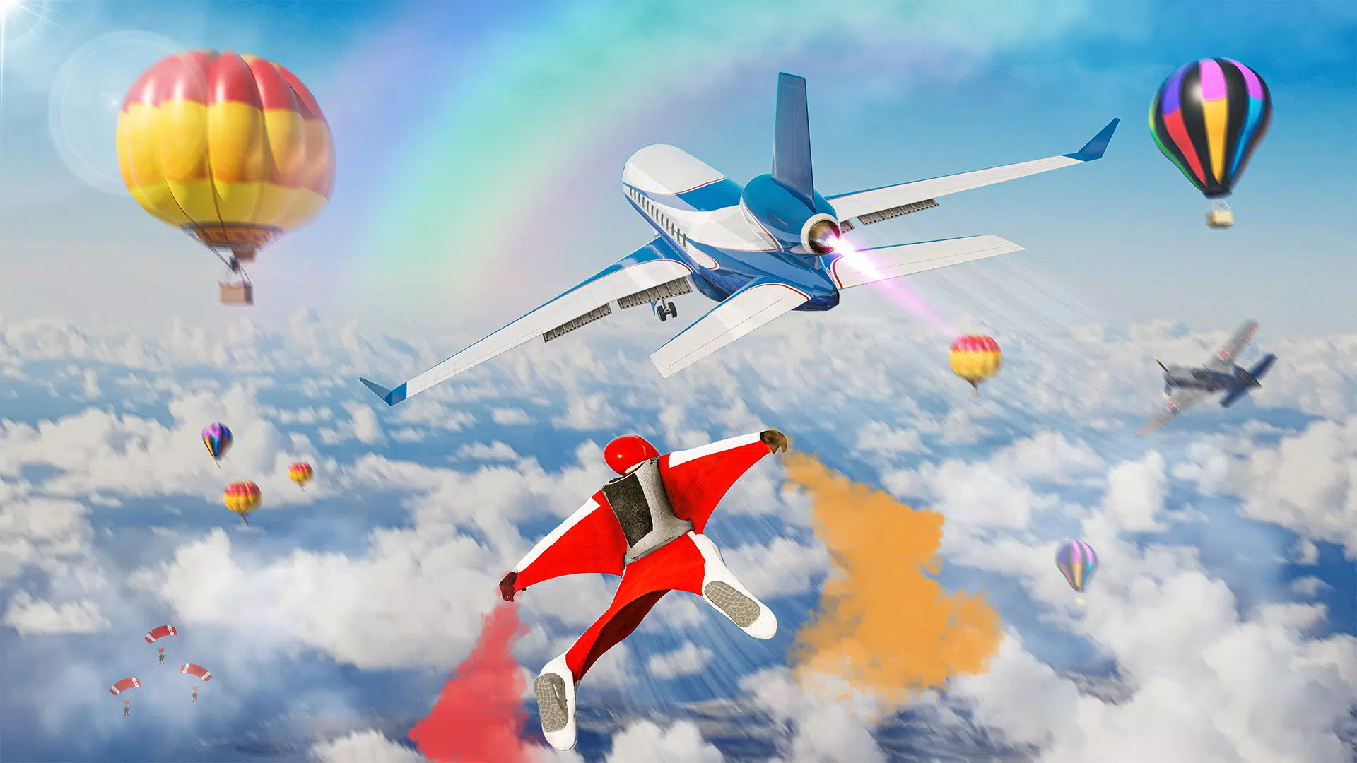 Wingsuit Skydiving Simulator Screenshot 1 