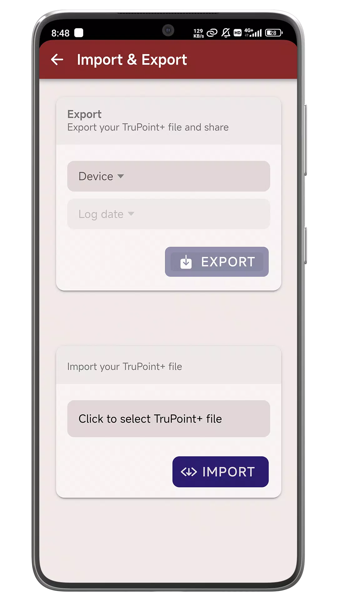 TruPoint+ Screenshot 2