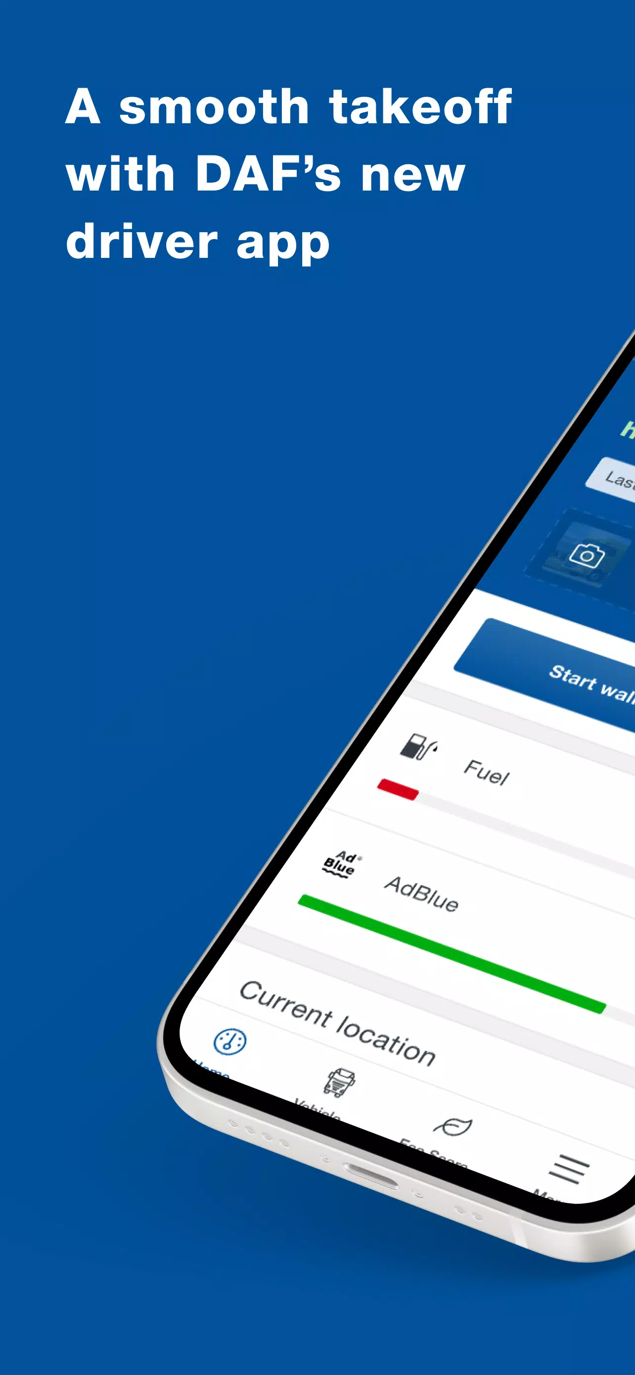 DAF Driver App Screenshot 1