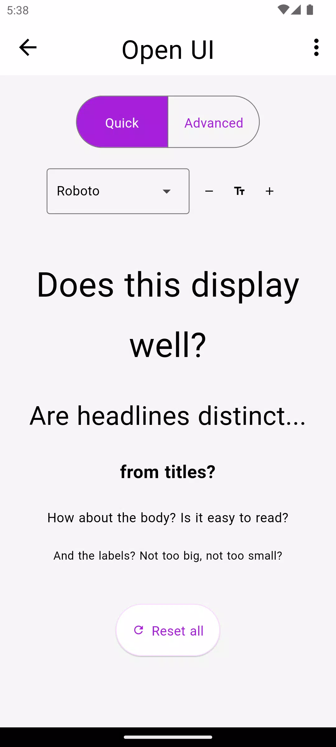 Open UI Screenshot 3