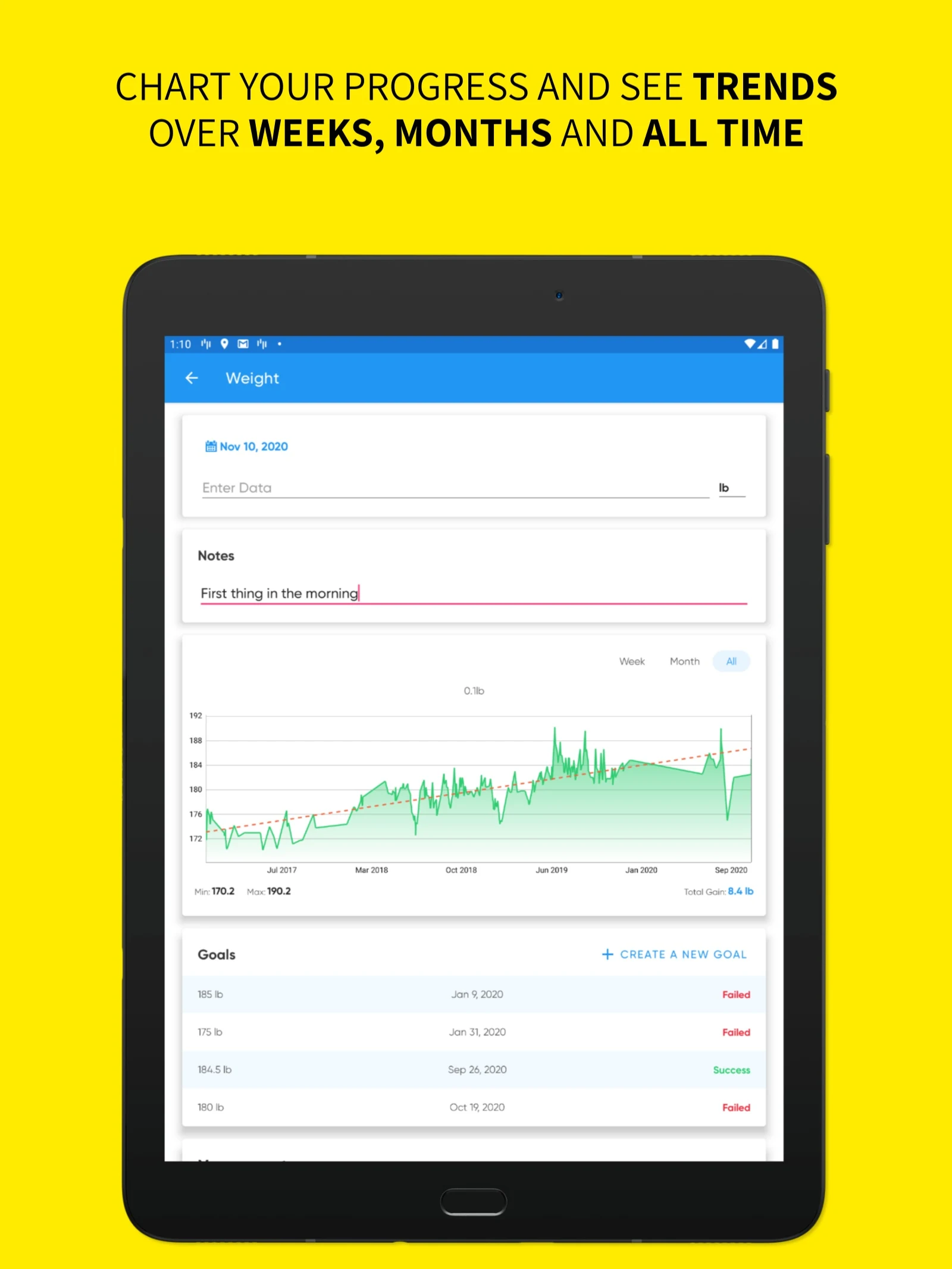 Body Measurement & BMI Tracker Screenshot 16