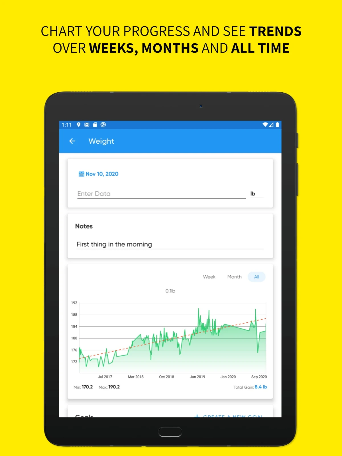 Body Measurement & BMI Tracker Screenshot 9