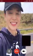 Jimin BTS Prank Video Call Screenshot 2