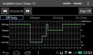 Verigo Hour of Service Screenshot 1