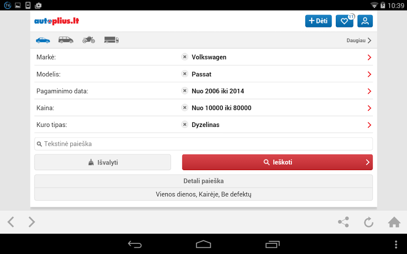 Autoplius.lt Screenshot 6