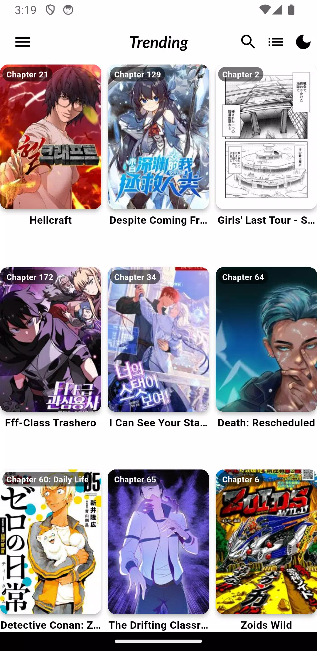 MangaGo - Ultimate Manga App Screenshot 1