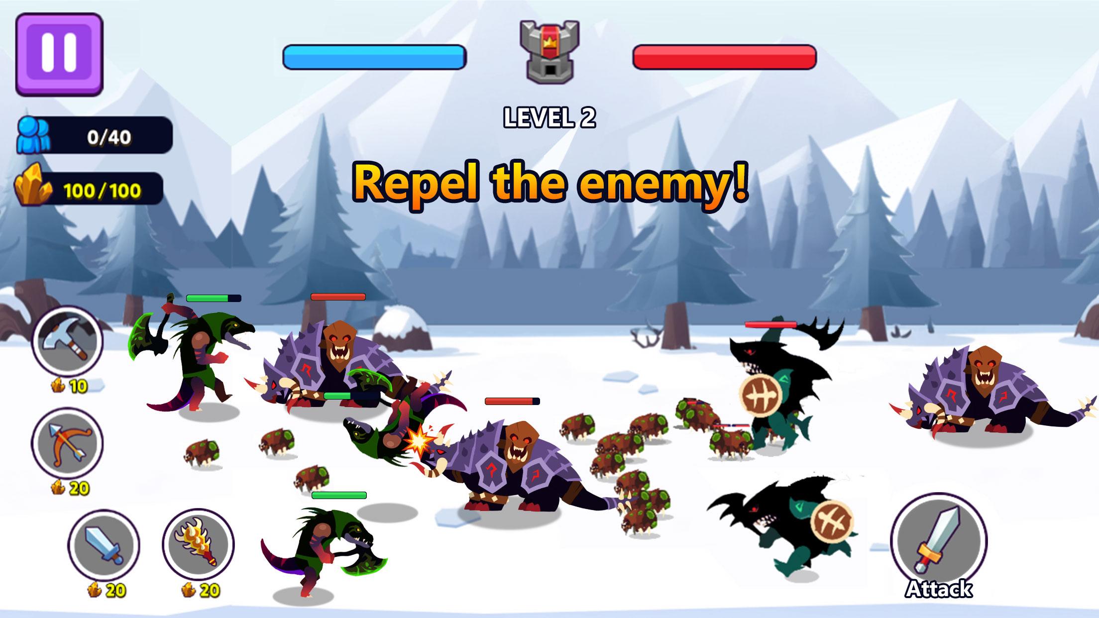 Turf War - Skeleton Warzone Screenshot 2 