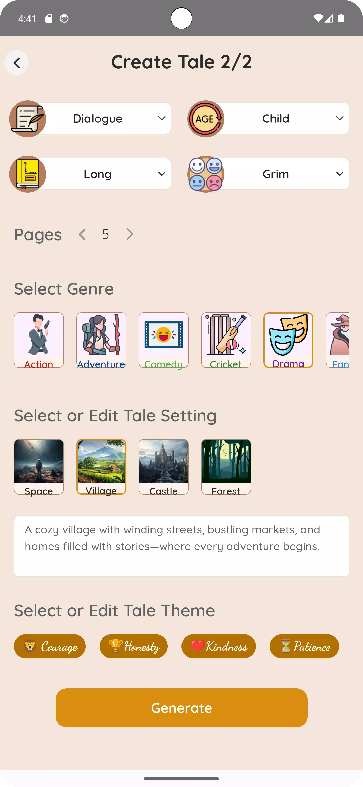 Tales Weaver AI Screenshot 5