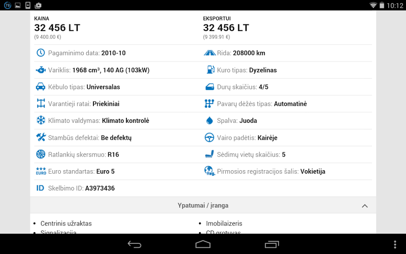 Autoplius.lt Screenshot 10