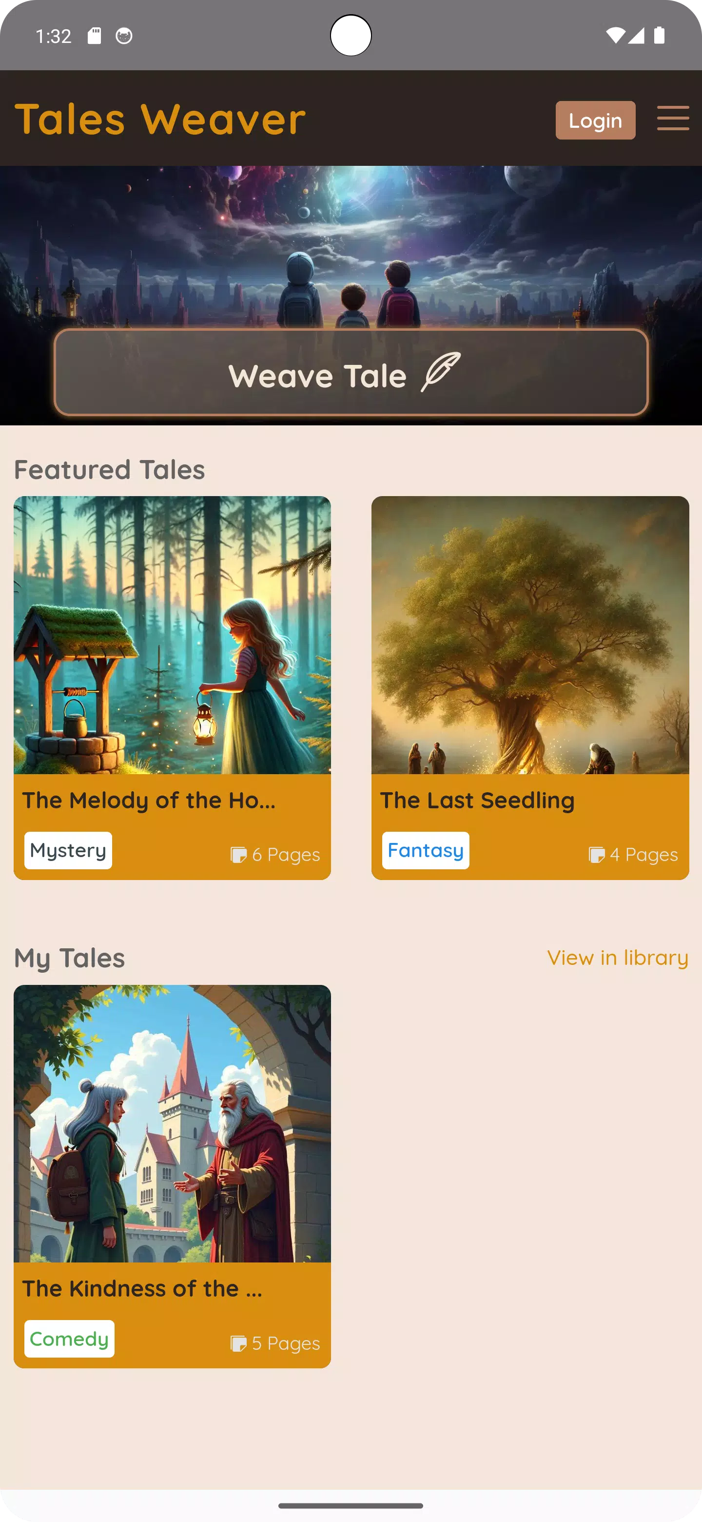 Tales Weaver AI Screenshot 3