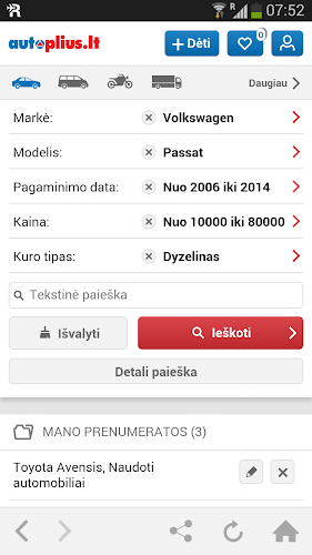 Autoplius.lt Screenshot 1