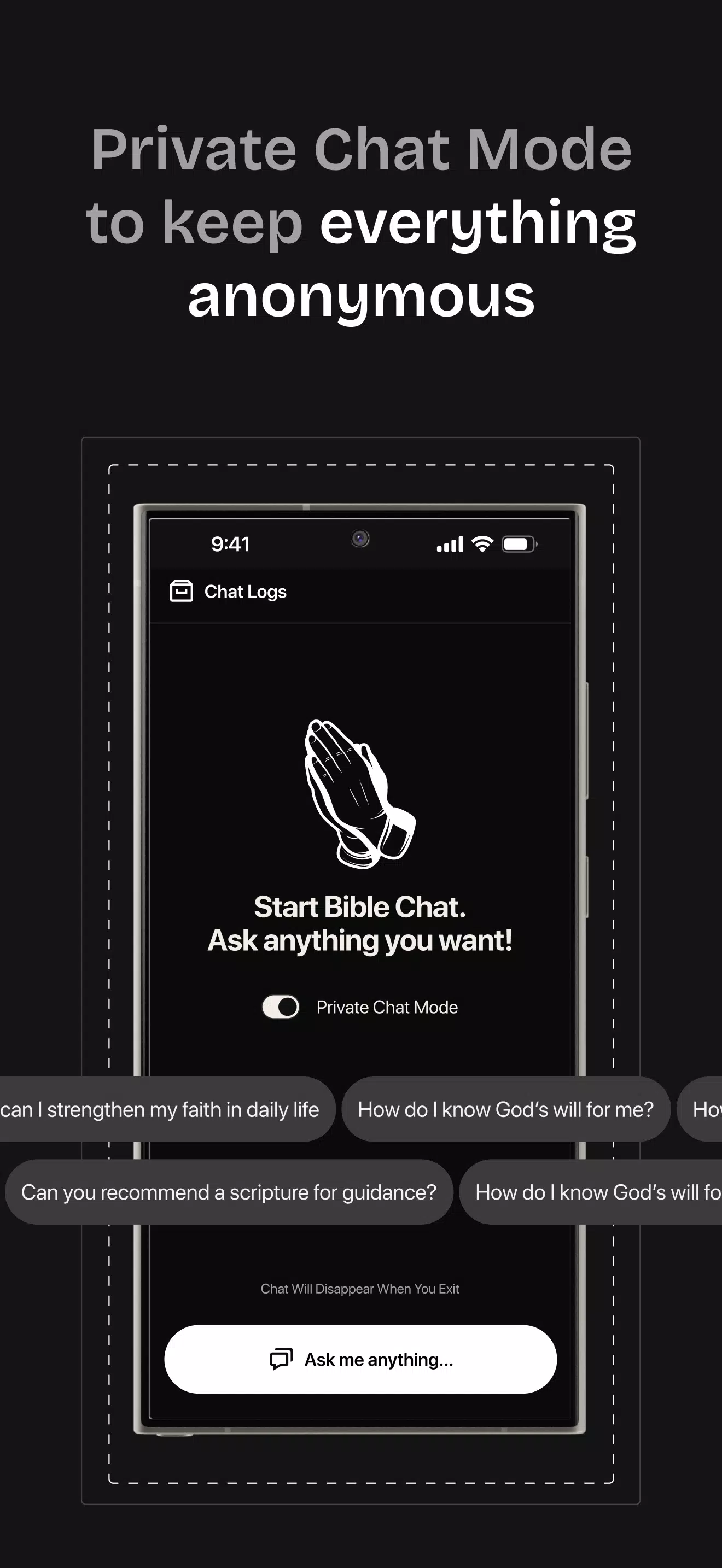 Holy Wisdom: Bible Chat Screenshot 6 