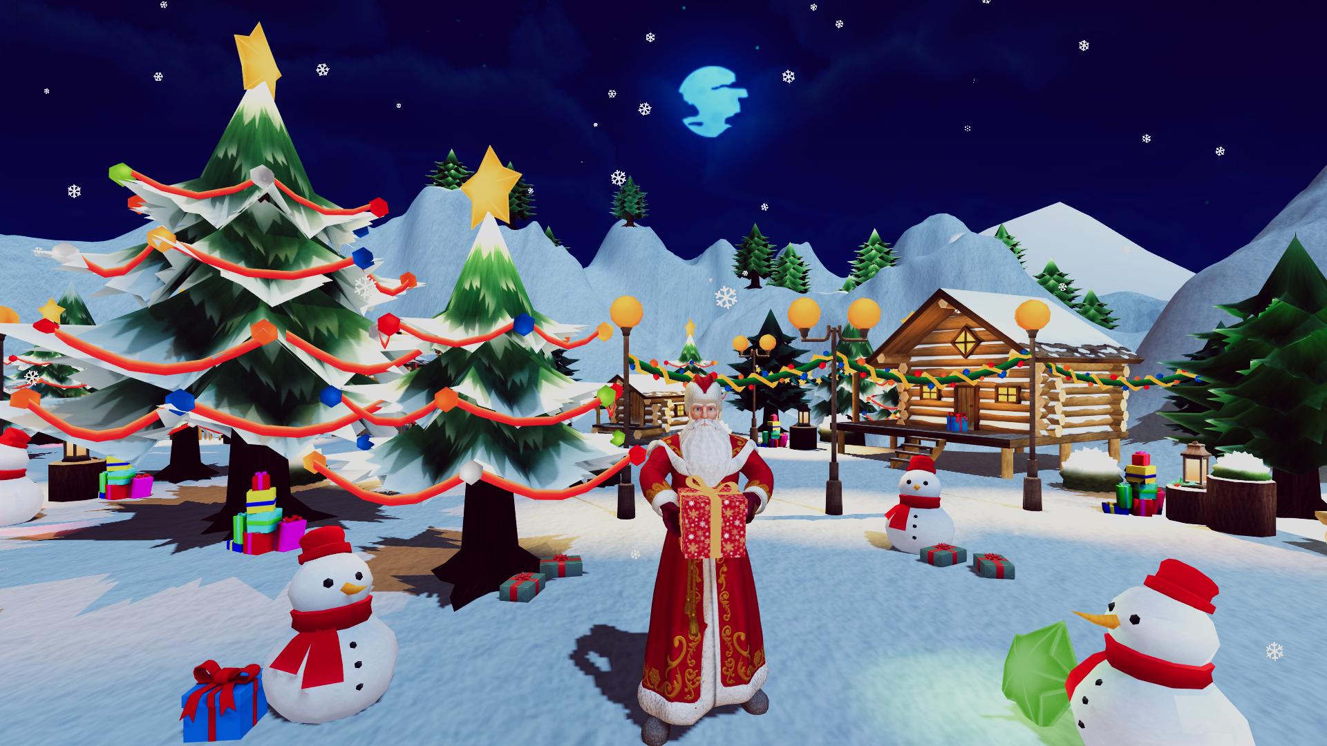 Santa Claus Gift Delivery Fun Screenshot 1 