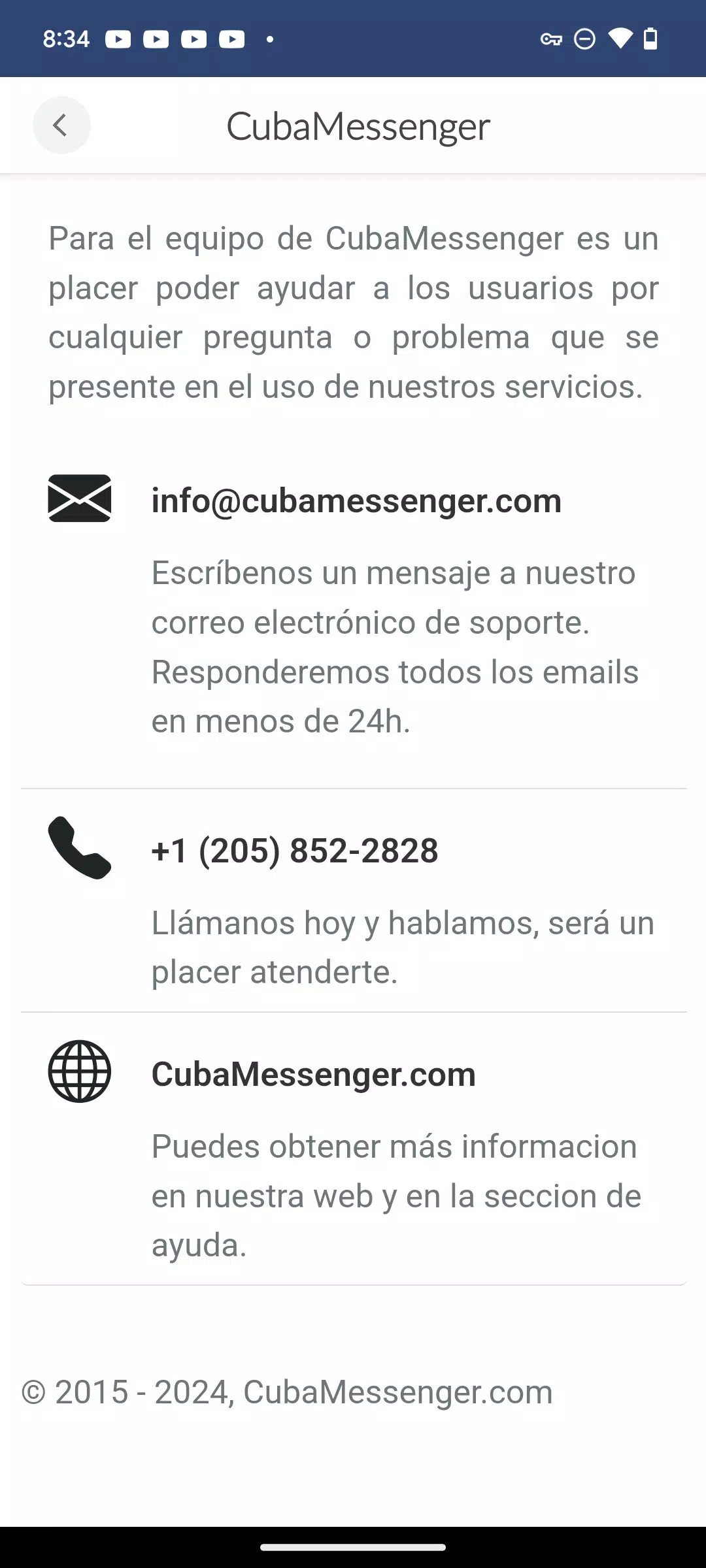 CubaMessenger Screenshot 8 