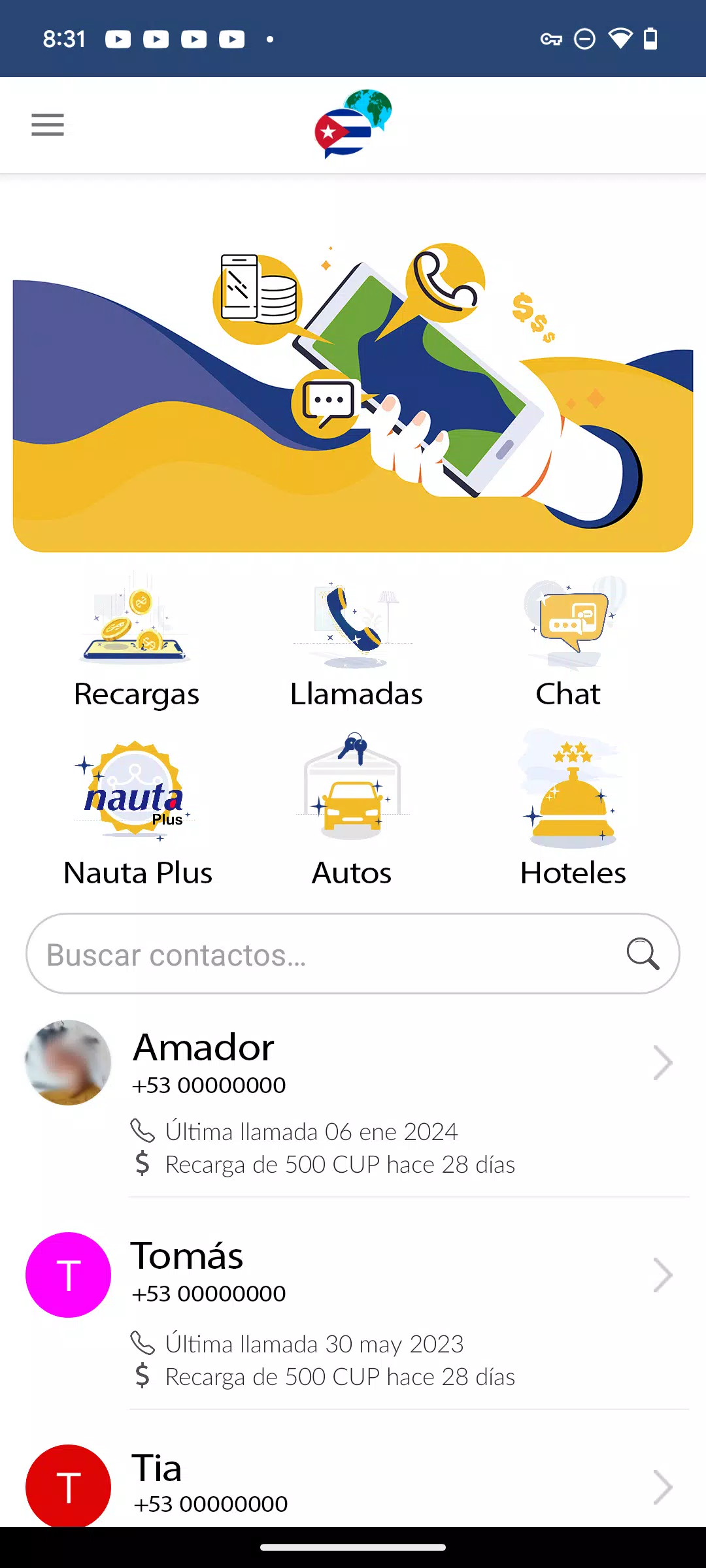 CubaMessenger Screenshot 1 