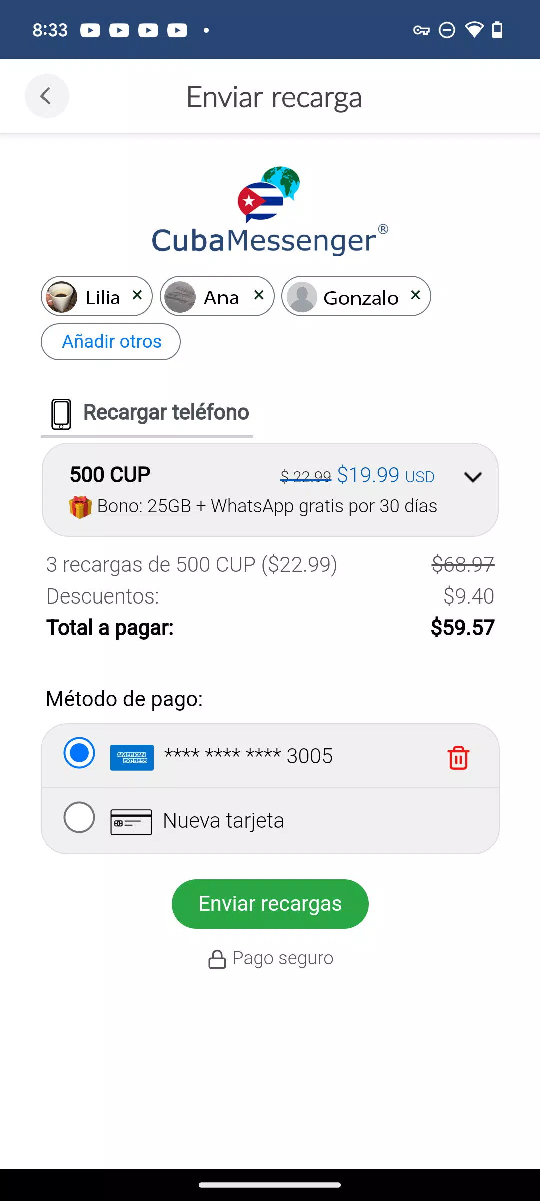CubaMessenger Screenshot 3 