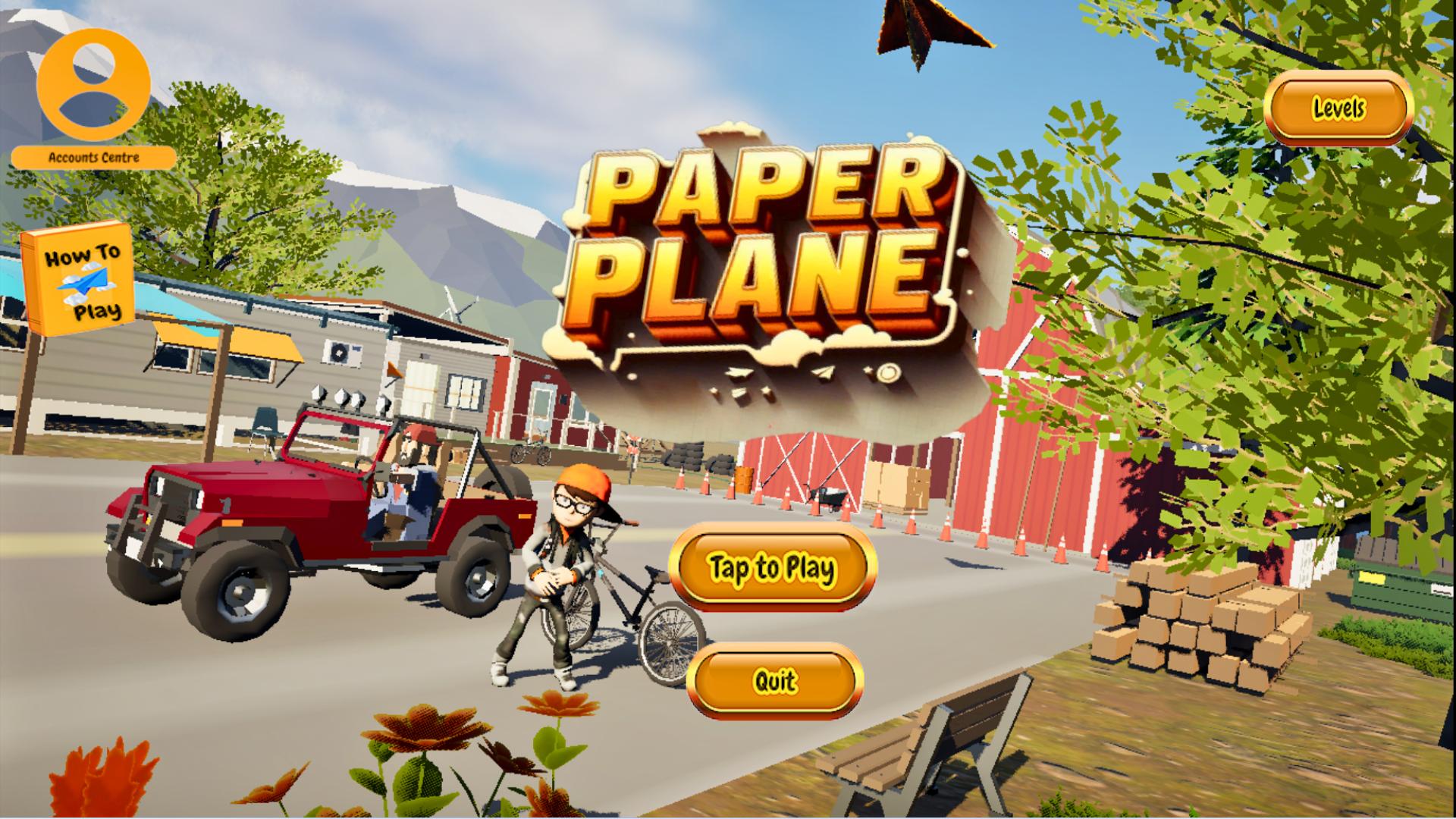 Paper Plane Adventure Screenshot 1