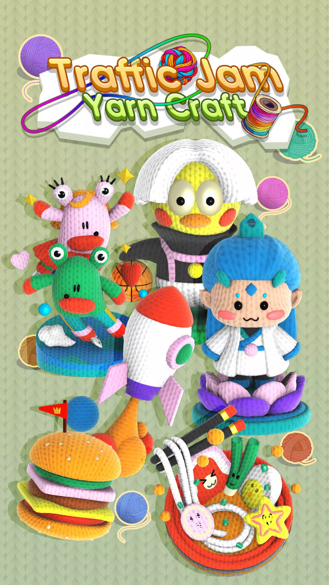Traffic Jam - Yarn Craft Screenshot 1