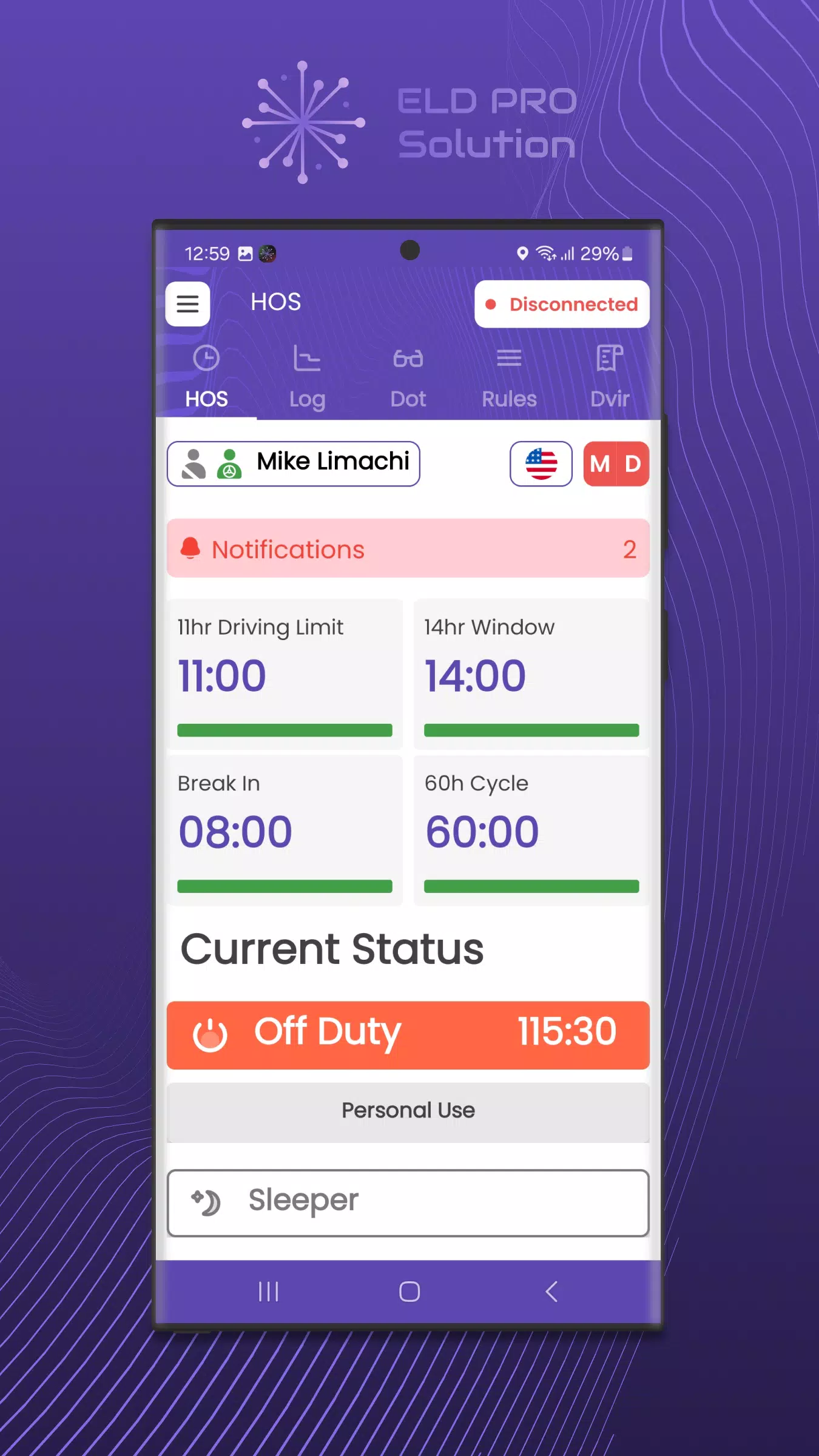 ELD Pro Solution Screenshot 3 