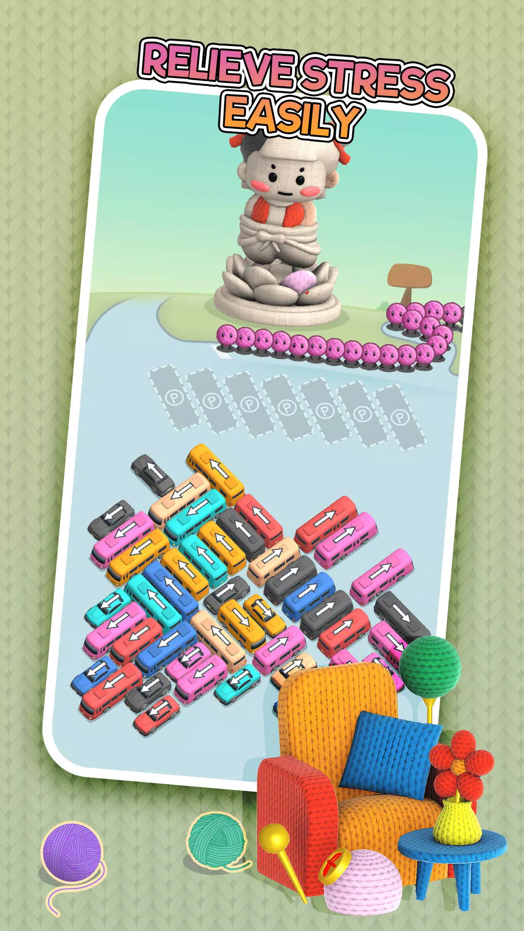 Traffic Jam - Yarn Craft Screenshot 3