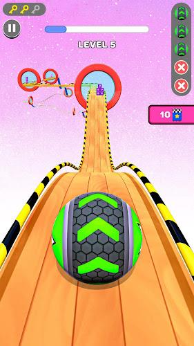 Sky Rolling Ball Screenshot 1