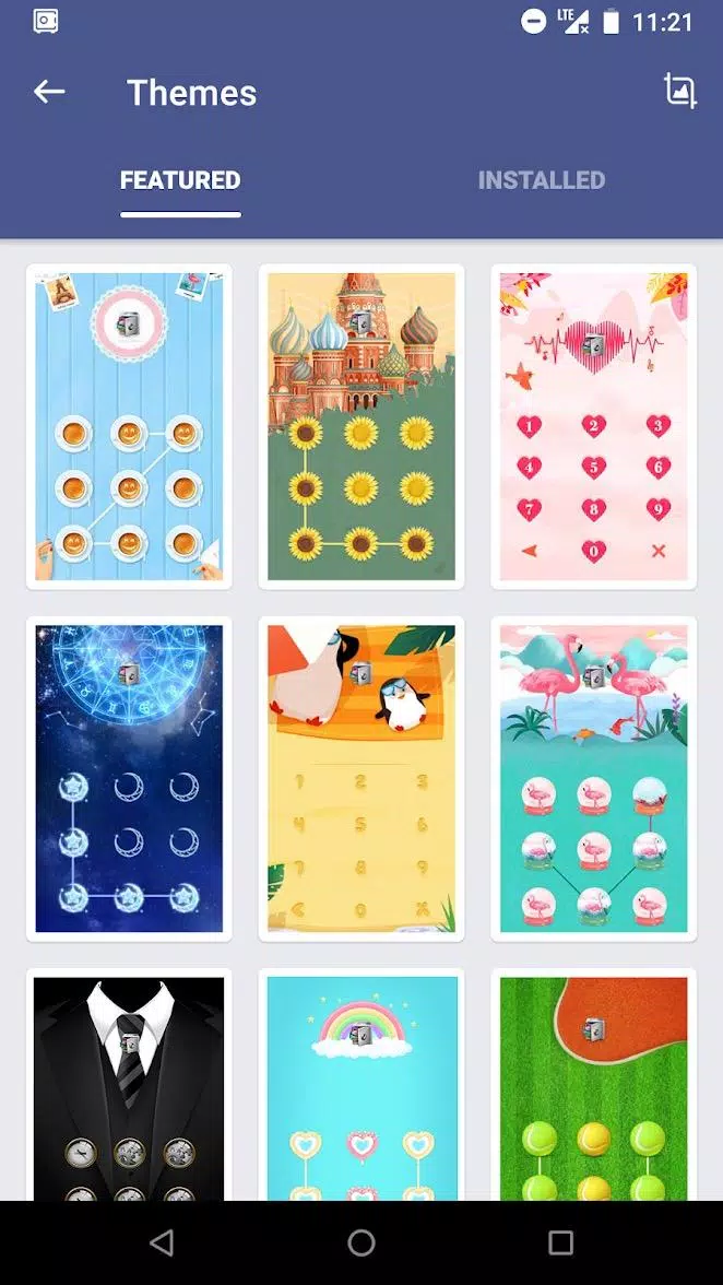 AppLock Theme Pineapple Screenshot 3