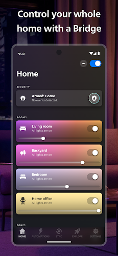 Philips Hue Screenshot 2