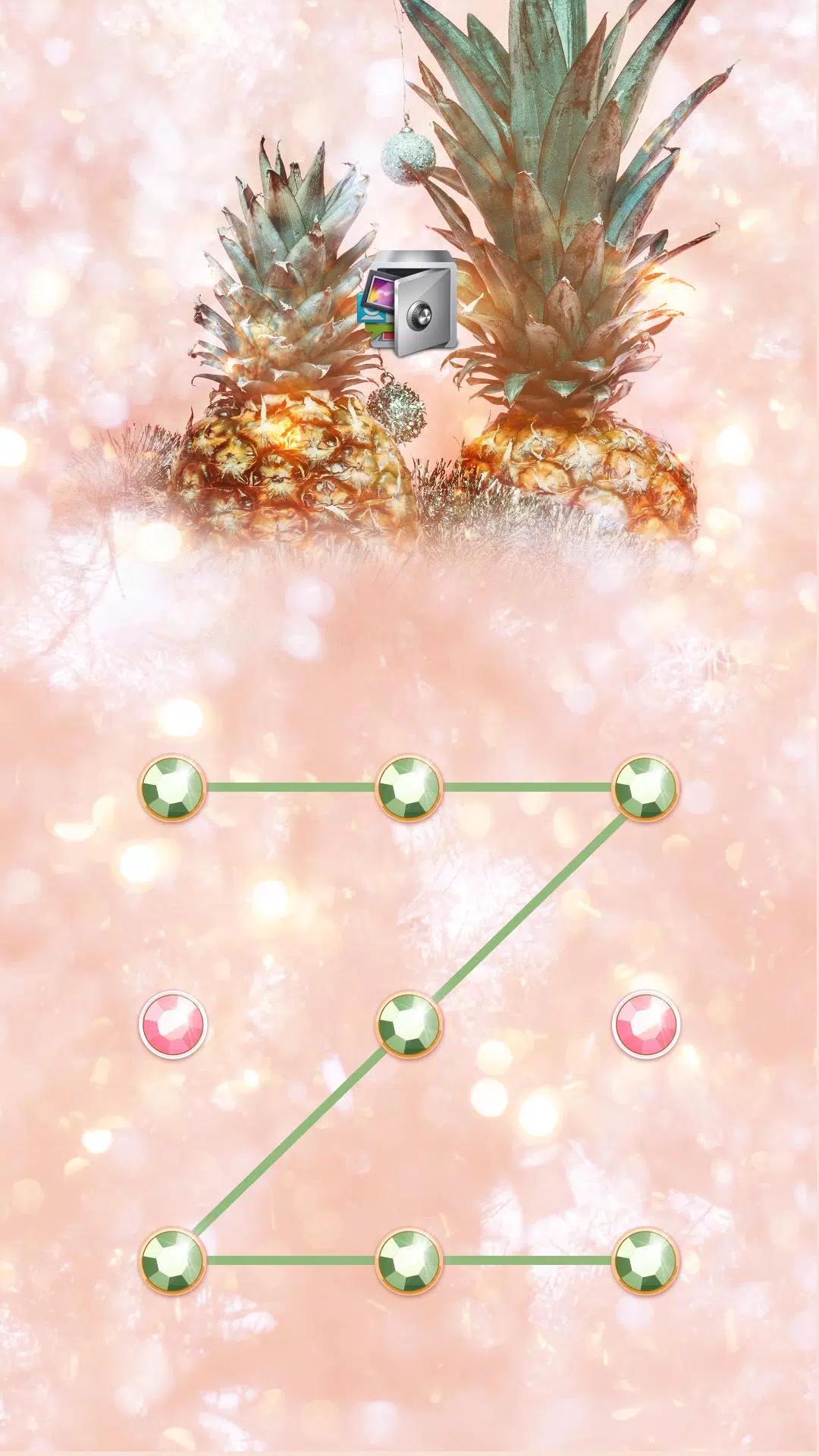 AppLock Theme Pineapple Screenshot 1
