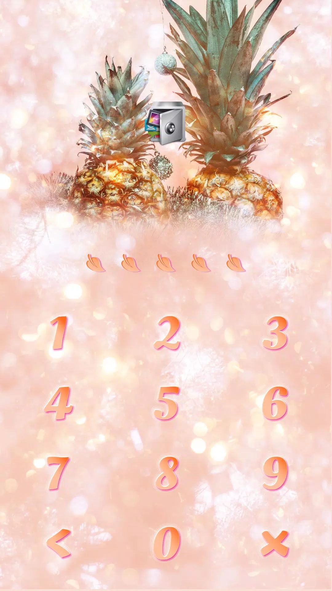 AppLock Theme Pineapple Screenshot 2
