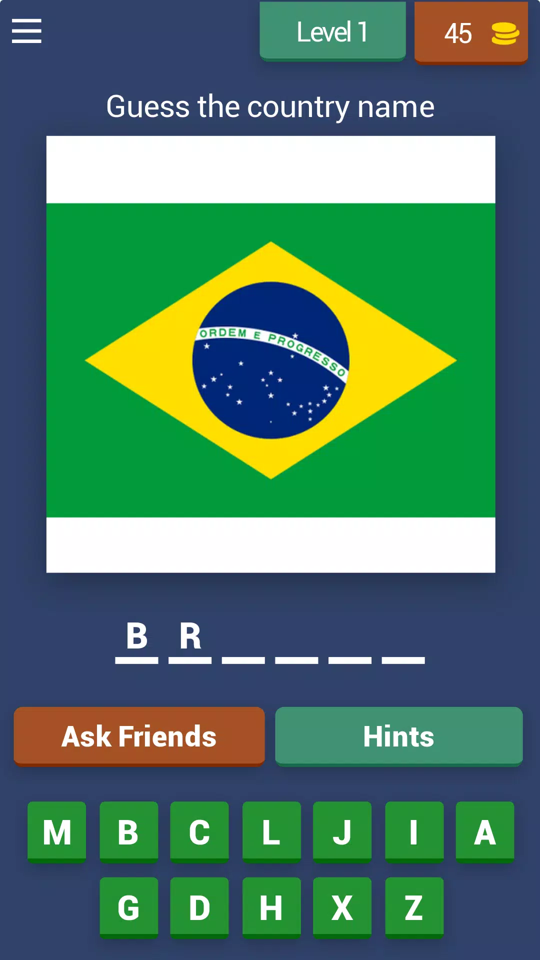 Guess the Country Name Screenshot 2