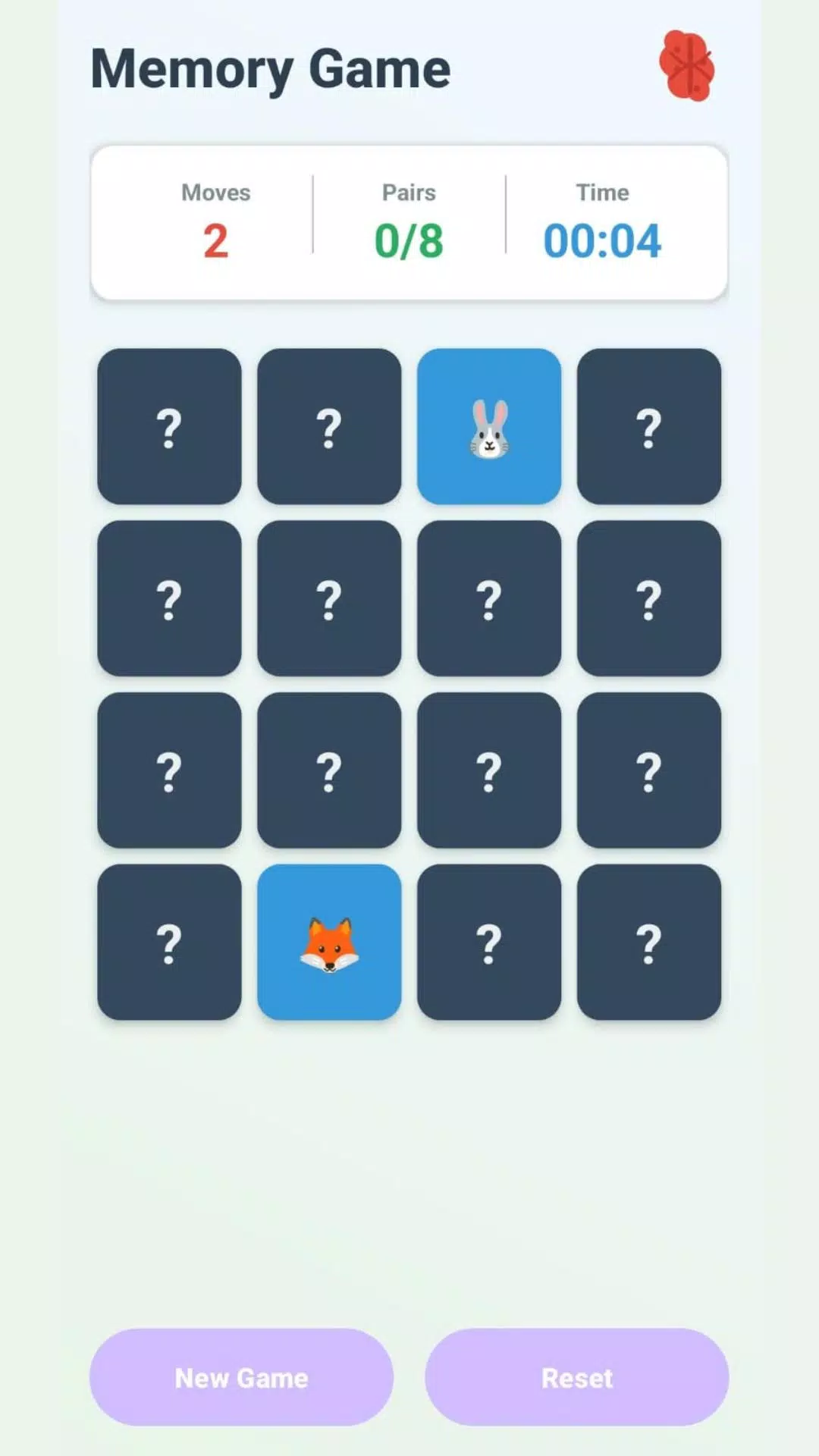 Flip and Match Screenshot 1