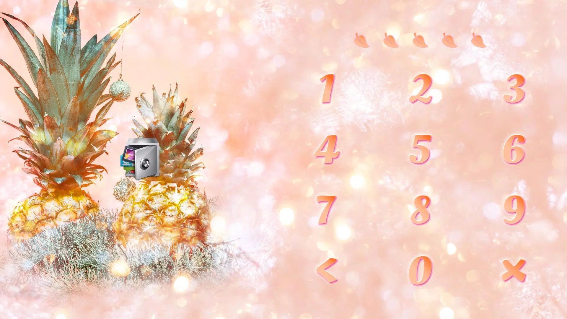 AppLock Theme Pineapple Screenshot 4