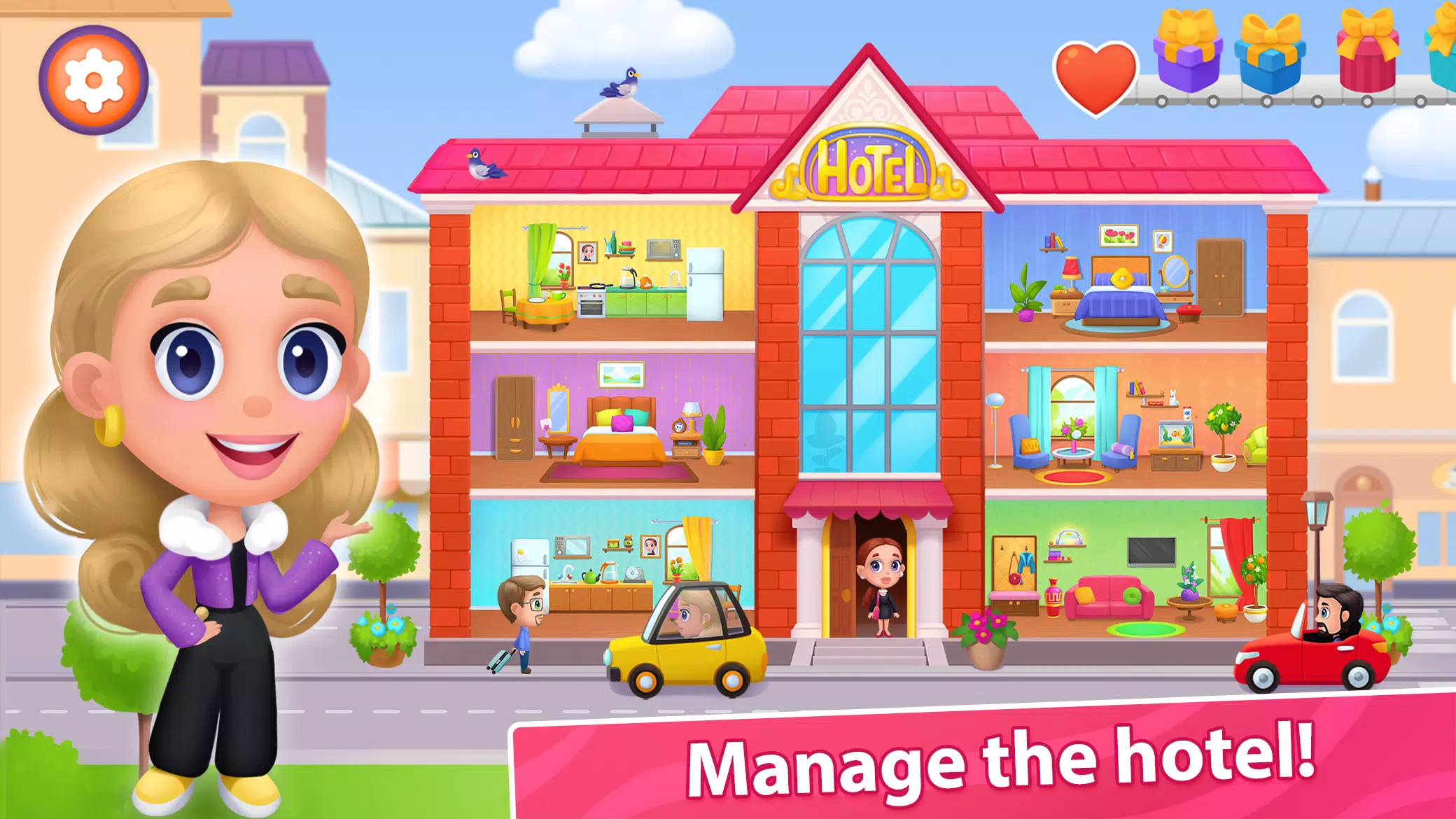 My Hotel: Life & Design Games Screenshot 1